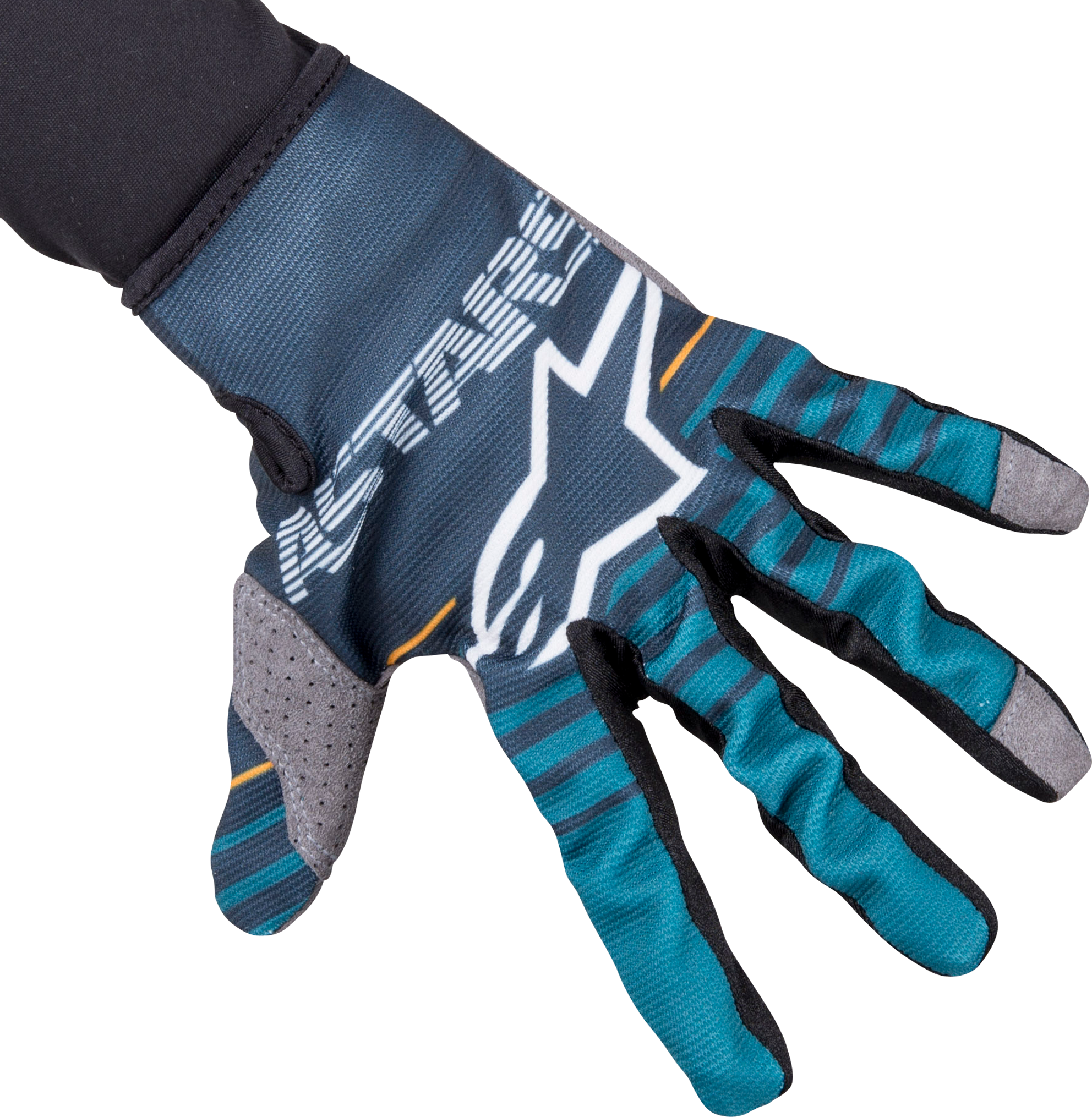 Alpinestars Guanti Cross  Radar Nero-Blu