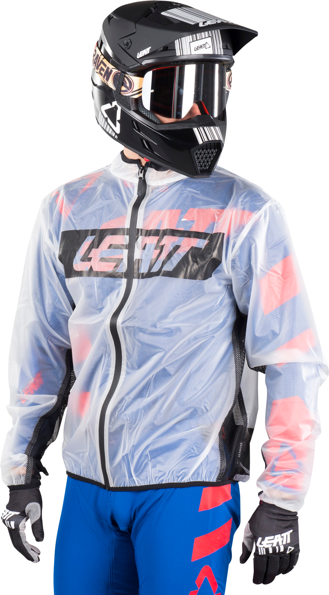 Leatt Giacca Antipioggia  Race Cover Traslucida