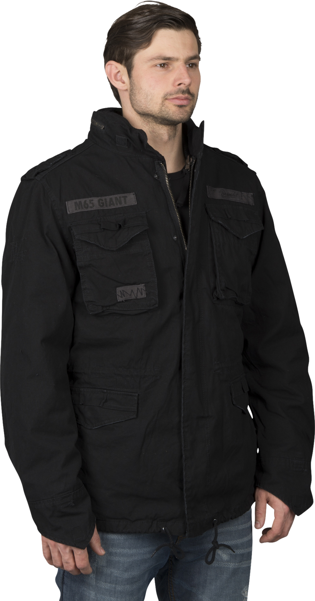 Brandit Giacca  M65 Giant Nera Brandit Giacca  M65 Giant Nera
