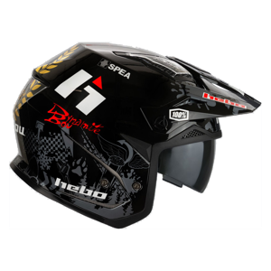 Hebo Casco Trial  Zone 5 T. Bou 34 Nero