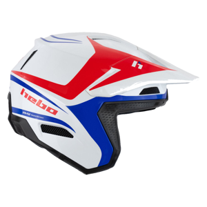 Hebo Casco Trial  Zone Pro Bianco