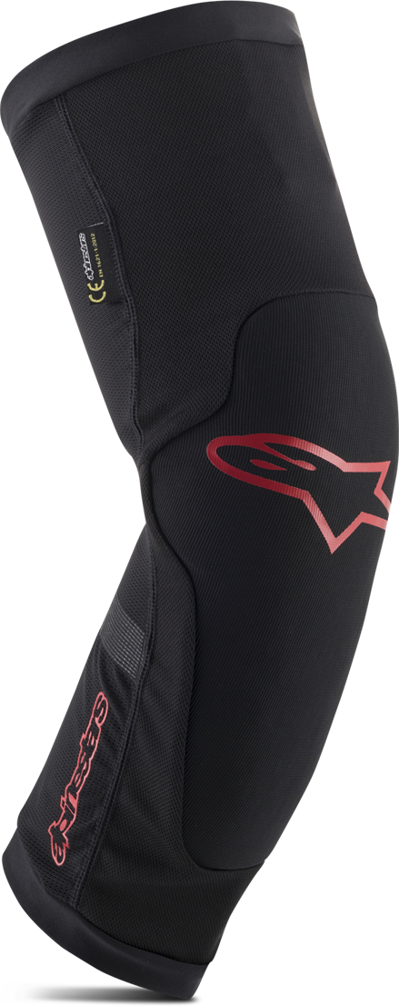 Alpinestars Ginocchiere  Paragon Plus Nero-Rosso