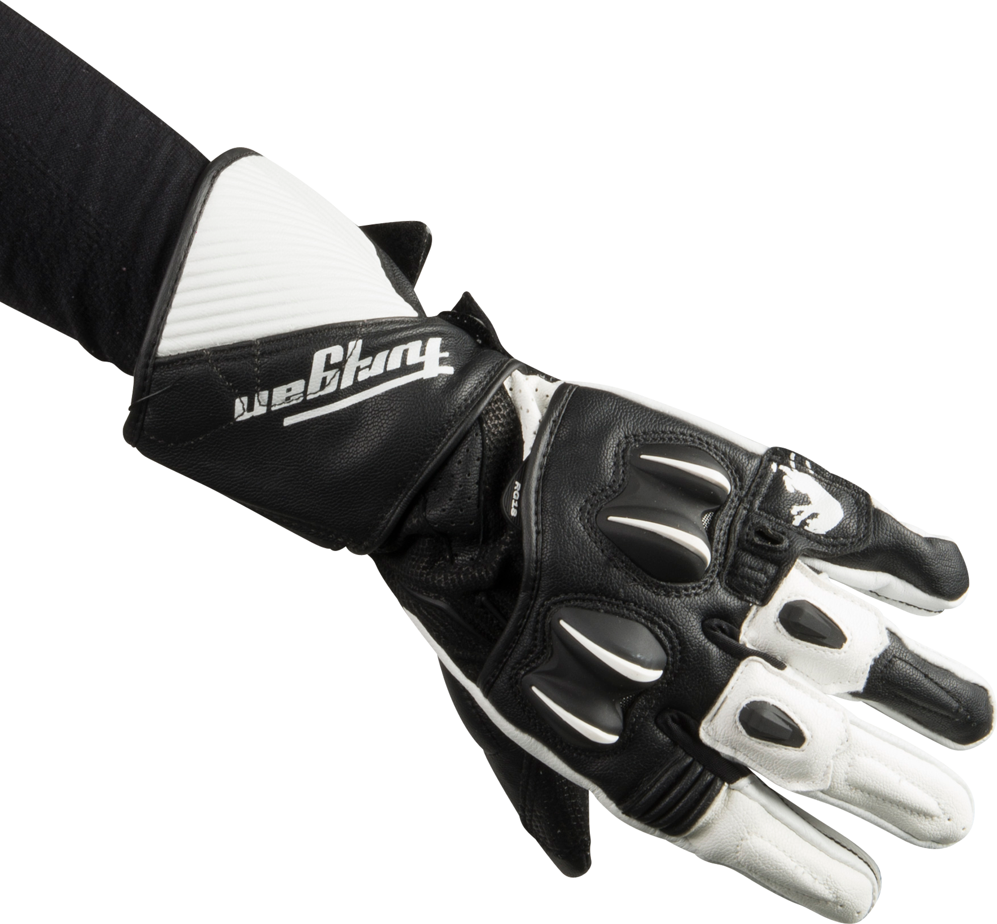 Furygan Guanti  RG-18 nero-bianco Furygan Guanti  RG-18 nero-bianco