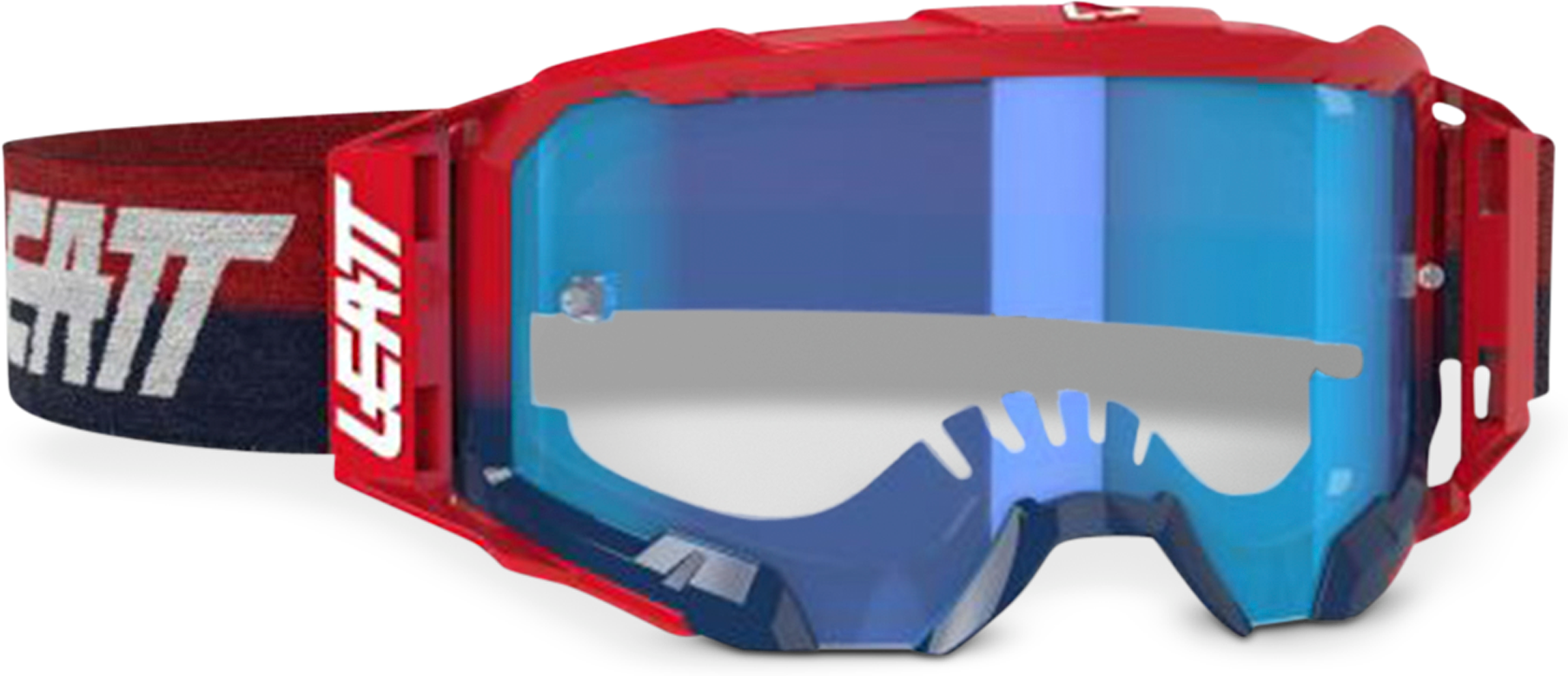 Leatt Maschera Cross  Velocity 5.5 Iriz Rosso-Blu 52% Leatt Maschera Cross  Velocity 5.5 Iriz Rosso-Blu 52%