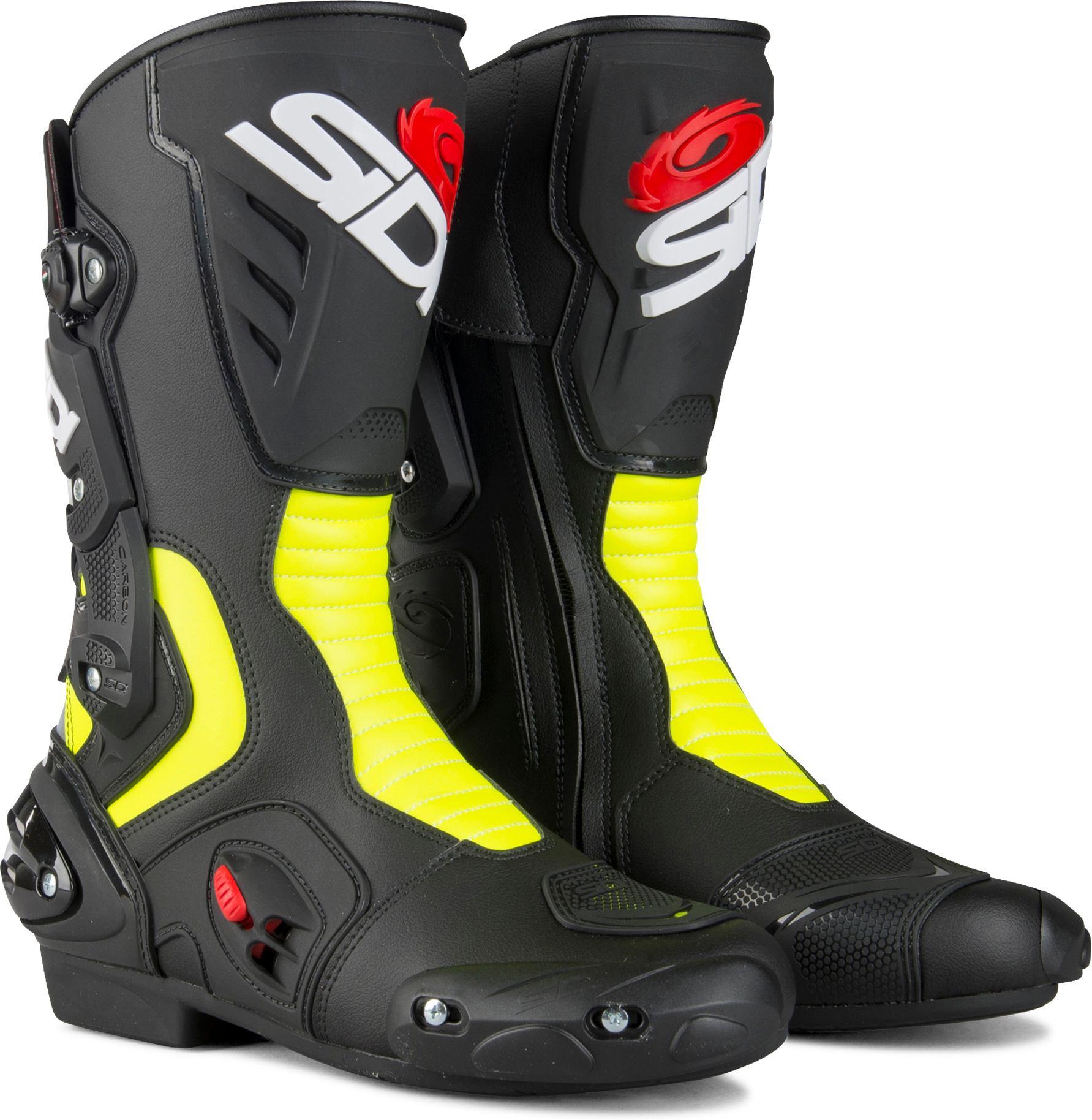 Sidi Stivali Moto  Vertigo 2 Nero-Giallo Fluo