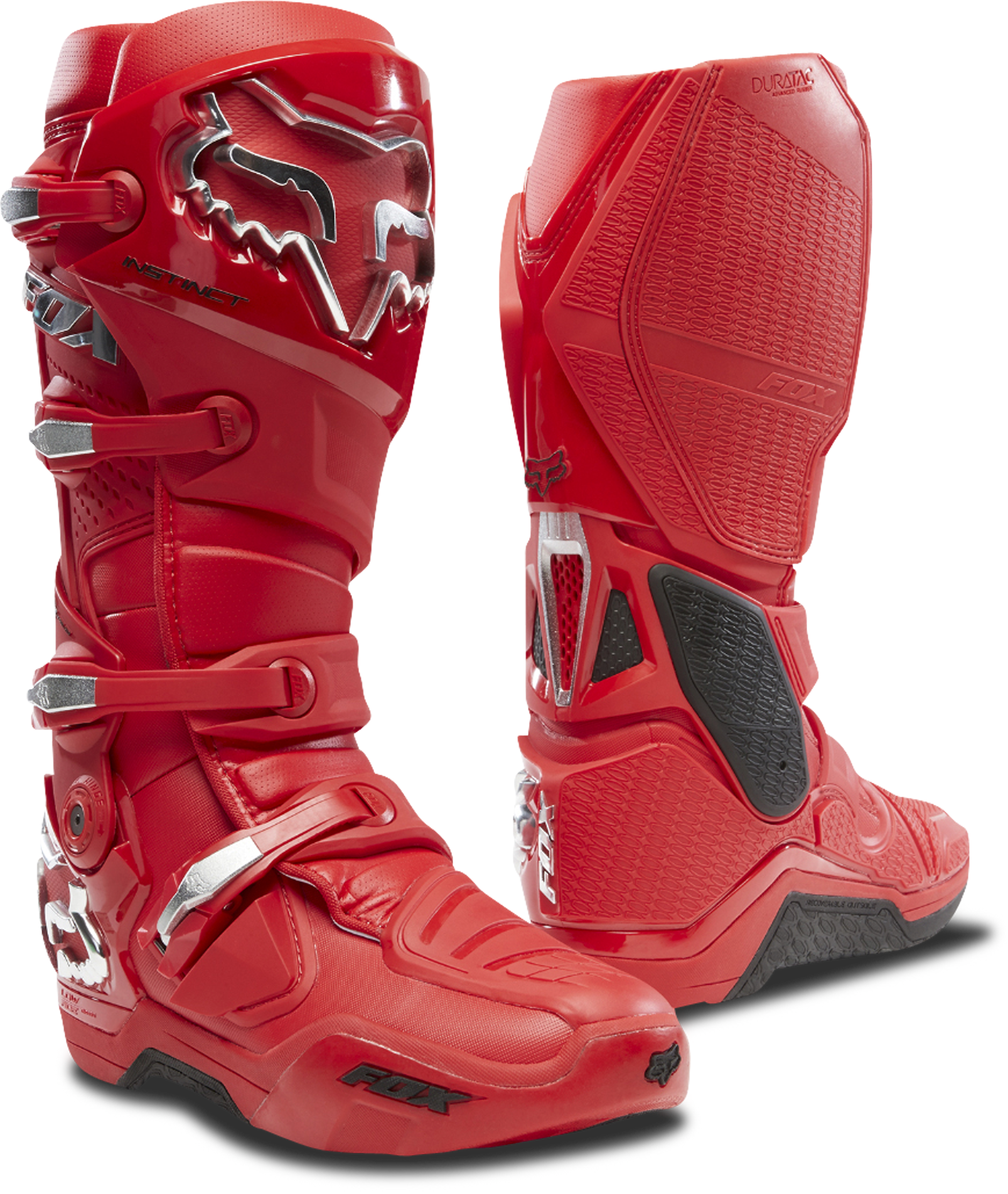 FOX Stivali Cross  Instinct Prey Rossi FOX Stivali Cross  Instinct Prey Rossi