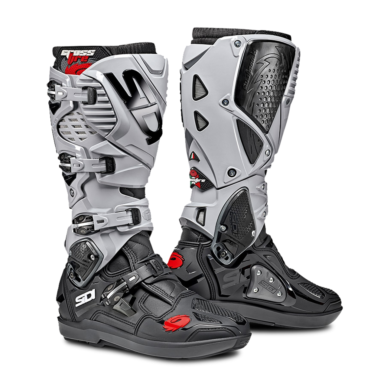 Sidi Stivali Cross  Crossfire 3 SRS Nero-Grigio