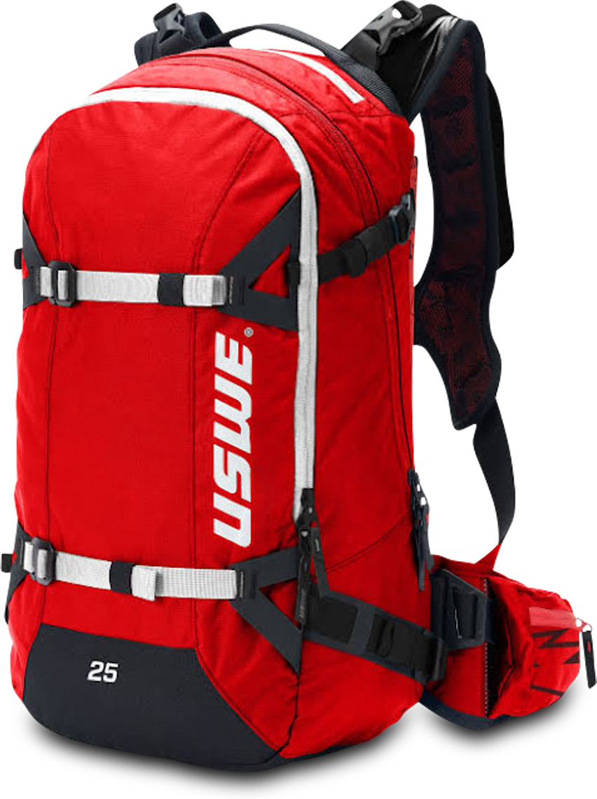 USWE Zaino  CARVE 25 Protector Rosso