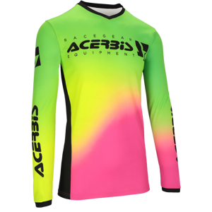 Acerbis Maglia Cross  J Track Stabi Fuxia-Giallo Fluo