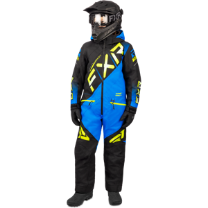 FXR Tuta Bambino  CX Nero-Blu-Fluo