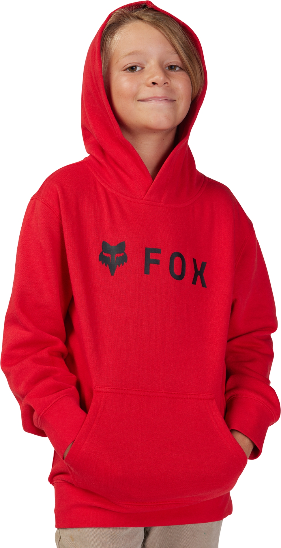 FOX Felpa Bambino  Absolute Rosso Fiamma