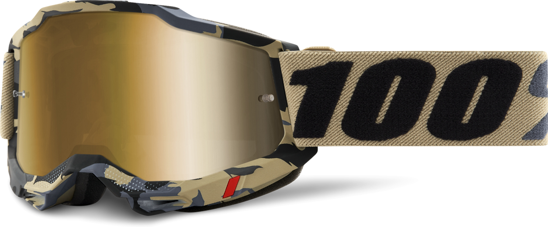 100% Maschera Cross  Accuri 2 Tarmac Sabbia