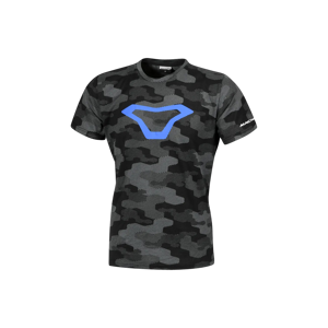 Macna T-Shirt  Dazzle Wing 2.0 Nero-Grigio-Blu