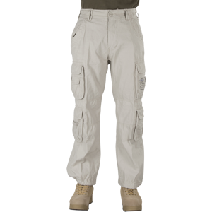 Brandit Pantaloni  Pure Vintage Bianco Antico