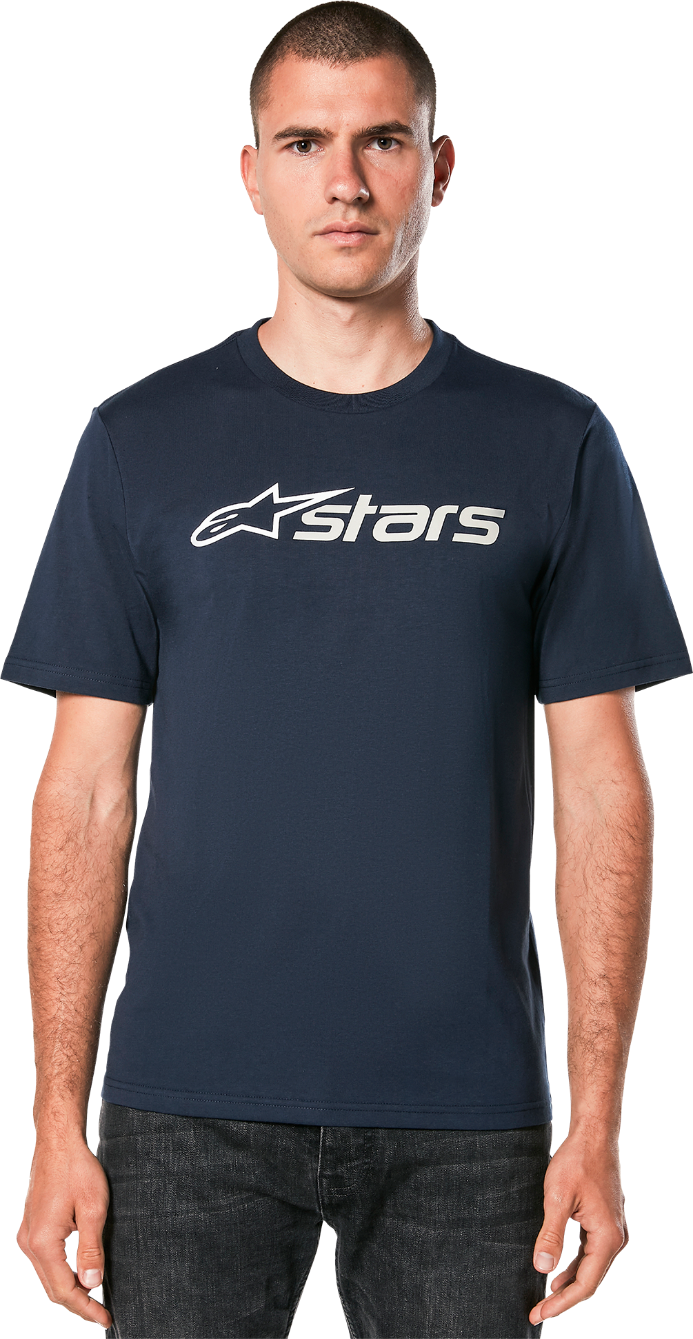 Alpinestars T-Shirt  Blaze 2.0 CSF Blu-Bianco-Grigio