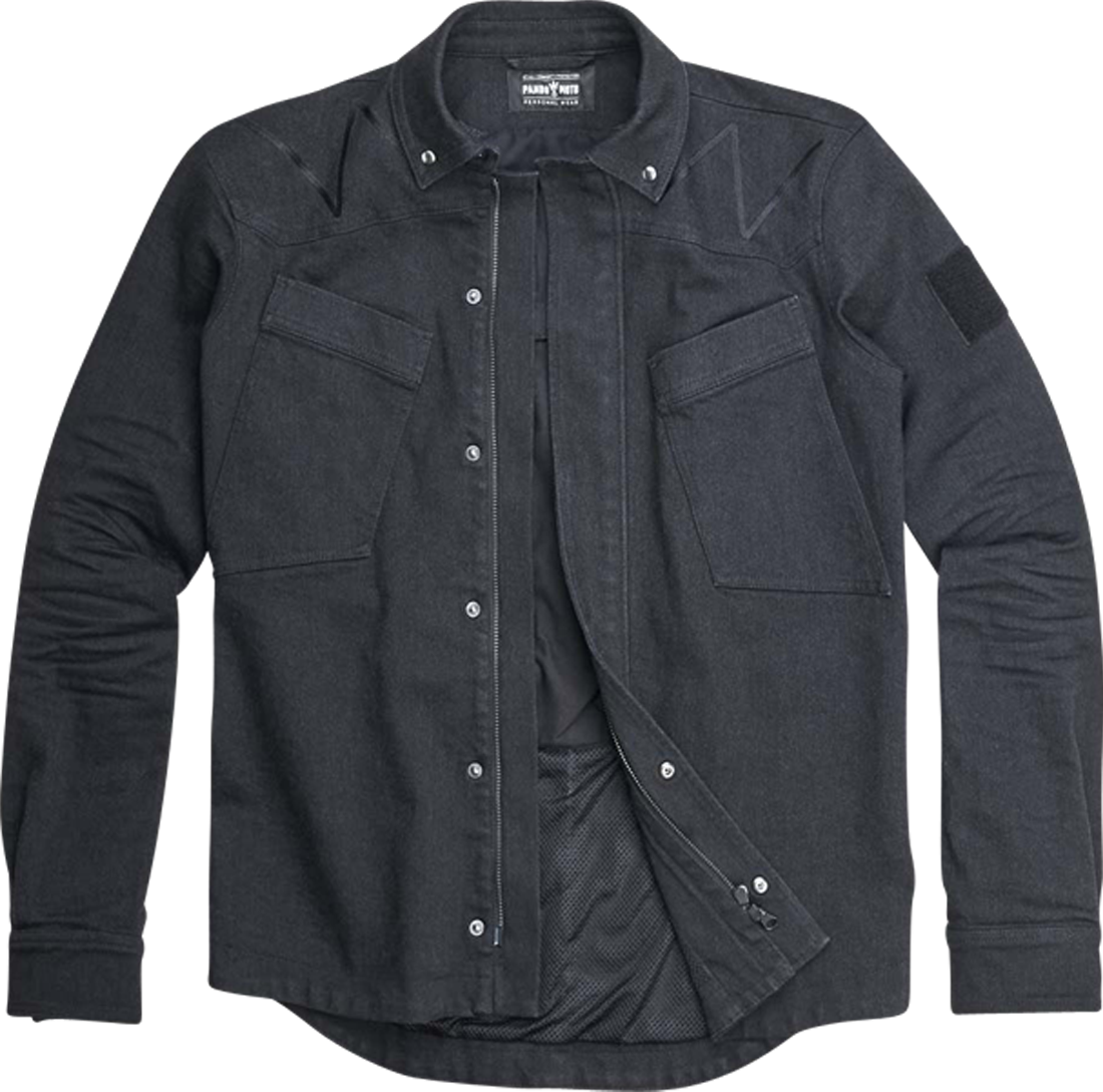 Pando Moto Camicia Moto  Capo Cor 01 Nera Pando Moto Camicia Moto  Capo Cor 01 Nera