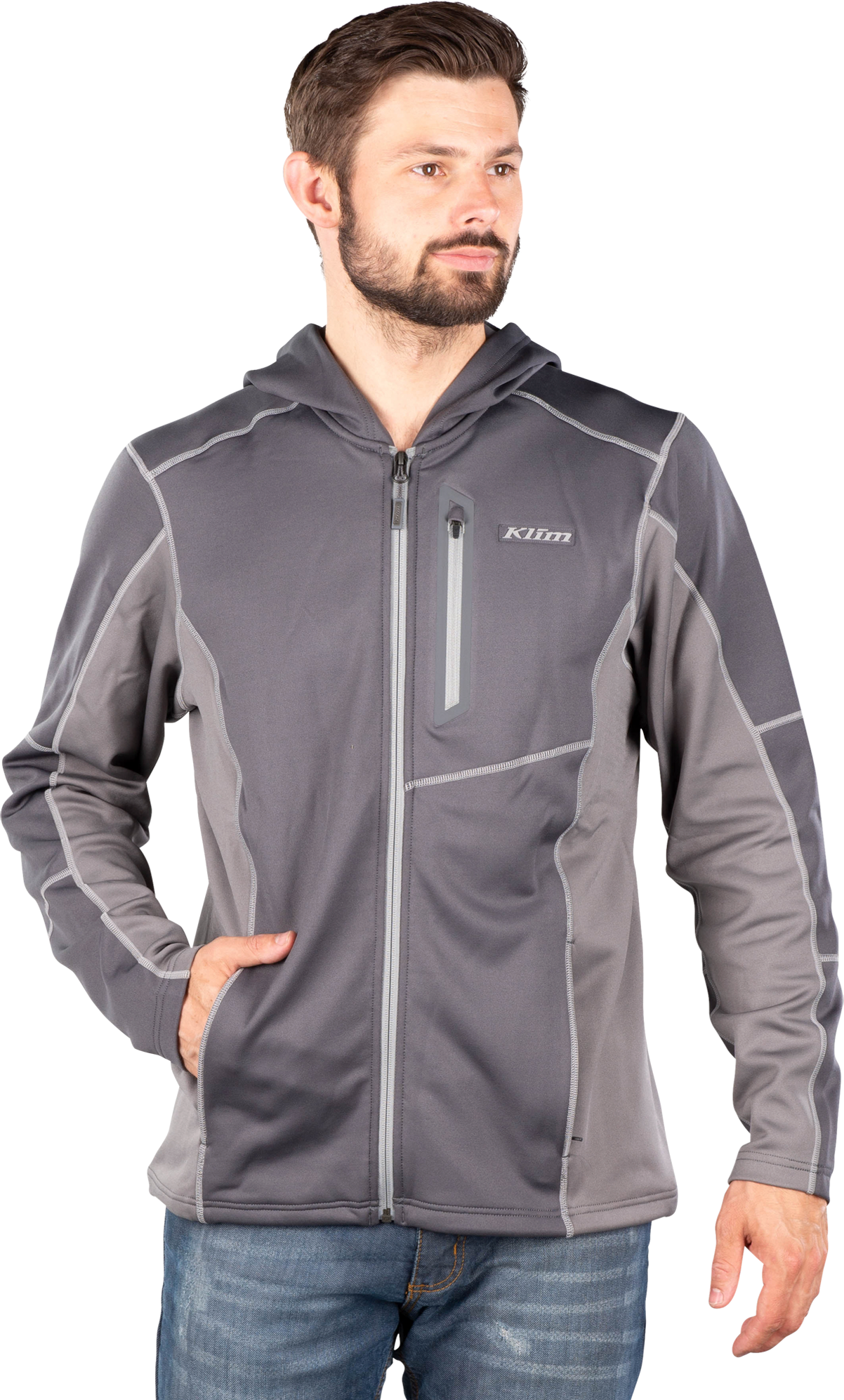 KLIM Felpa  Inferno Grigio Scuro KLIM Felpa  Inferno Grigio Scuro