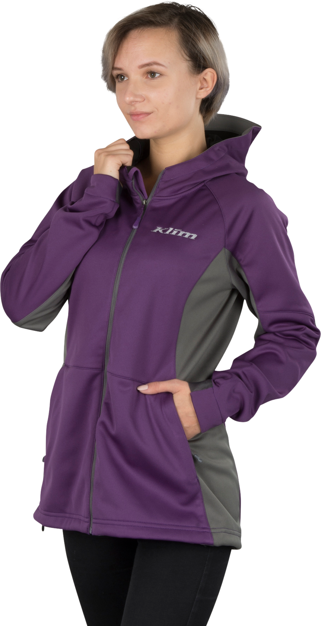 KLIM Felpa Donna  Evolution Viola KLIM Felpa Donna  Evolution Viola