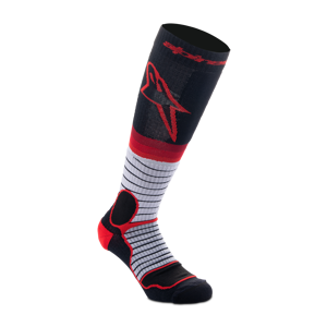 Alpinestars Calze Cross  Pro Nero-Grigio-Rosso