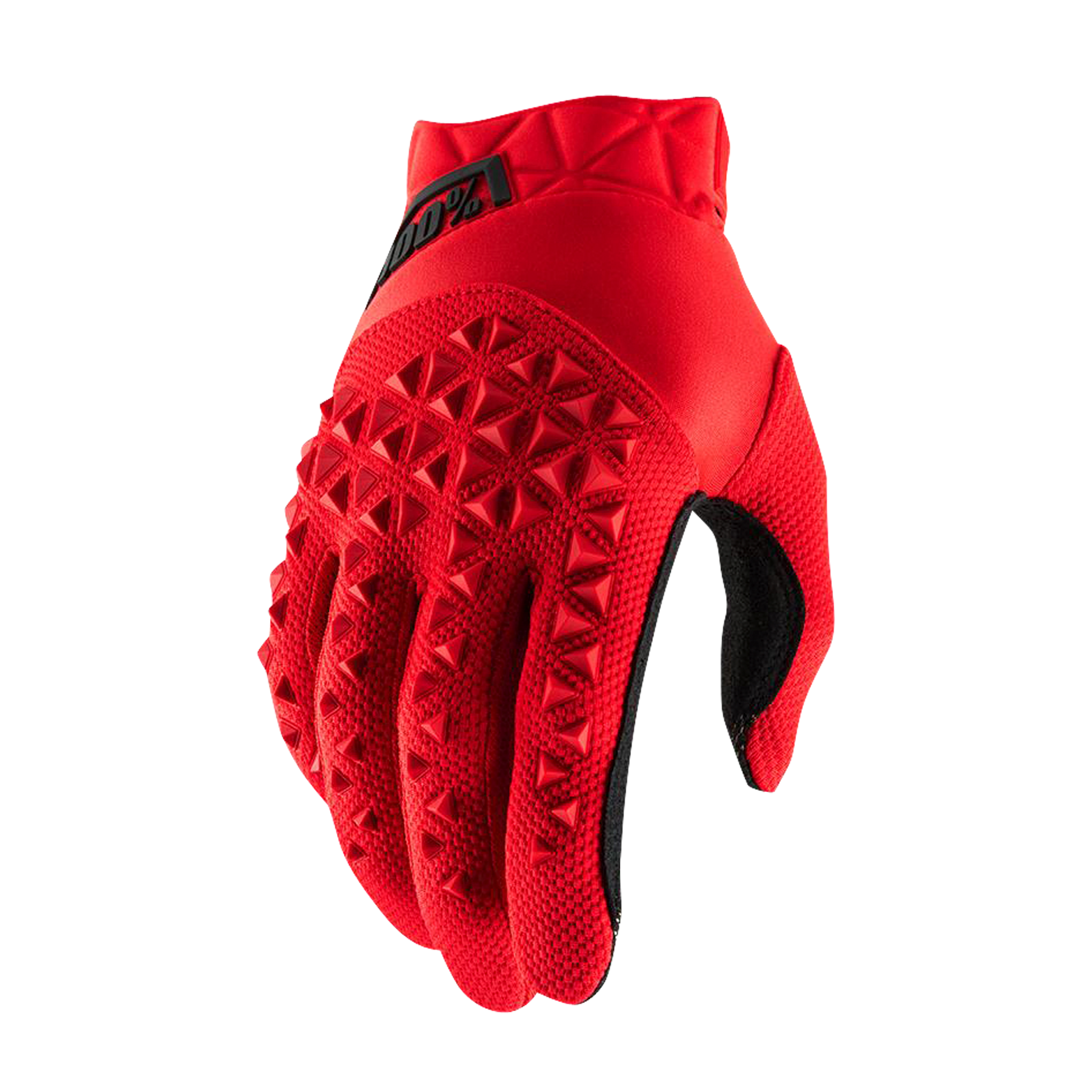 100% Guanti Cross  Airmatic Rosso-Nero 100% Guanti Cross  Airmatic Rosso-Nero