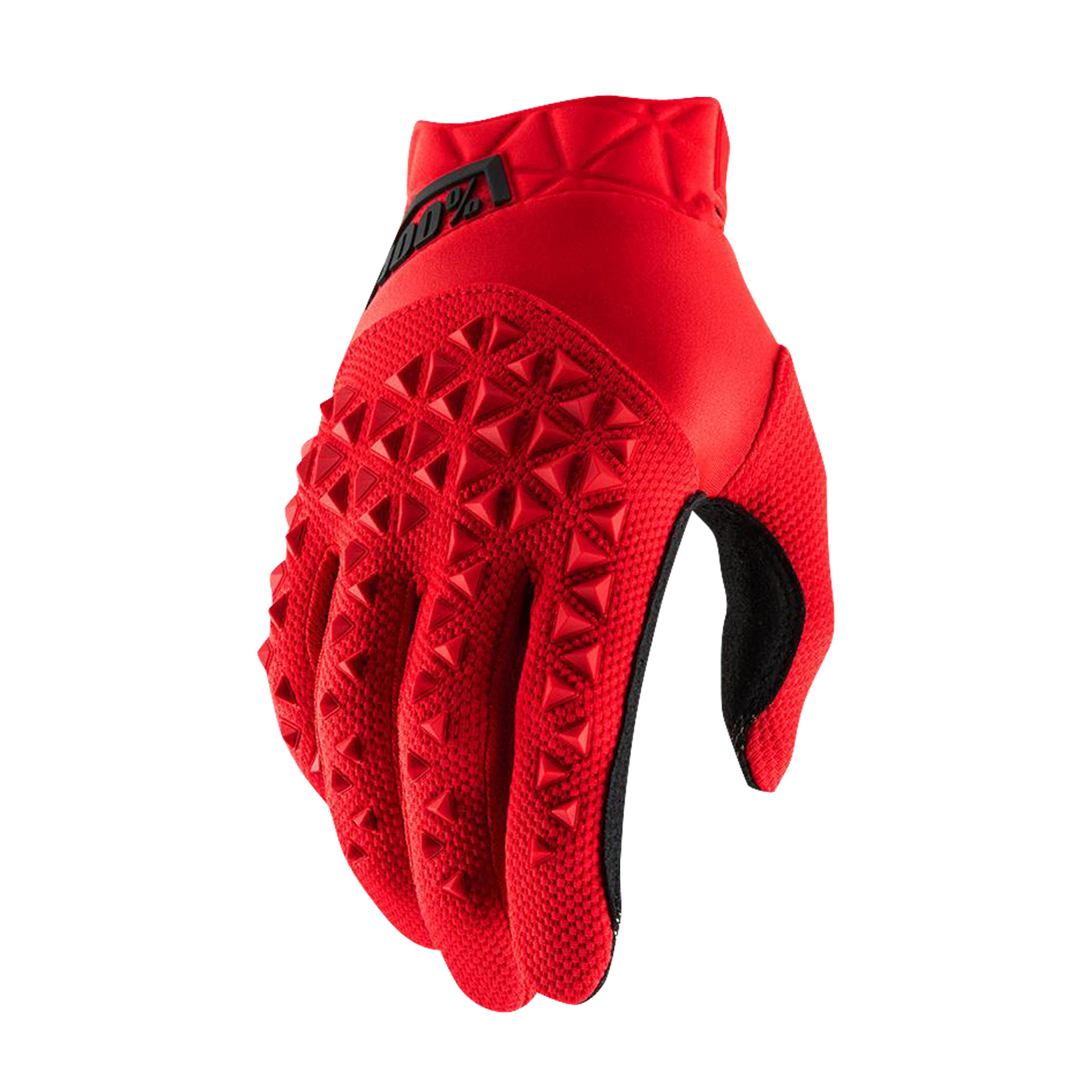 100% Guanti Cross  Airmatic Rosso-Nero