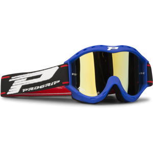 Progrip Maschera Cross Bambino  3101 Lente Doppia Blu