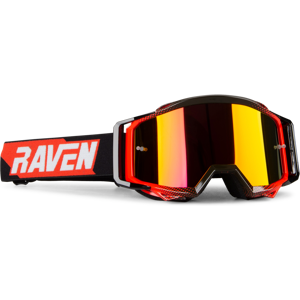 Raven Maschera Cross  Sniper Doppia Lente Crimson Echo Spechio Rosso