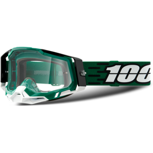 100% Maschera Cross  Racecraft 2 Milori Nero-Verde