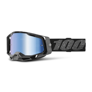 100% Maschera Cross  Racecraft 2 Lente Blu Kos-Specchio