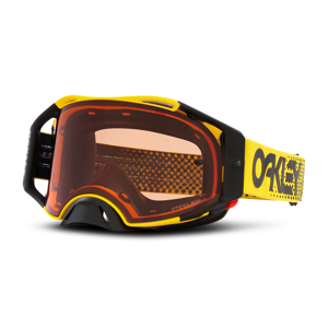 Oakley Maschera Cross  Airbrake Moto-Giallo