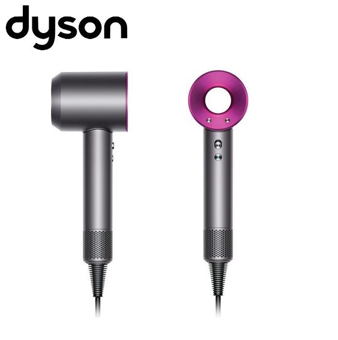Dyson Asciugacapelli Phon Dyson Supersonic Con Gentle Air - Colore Grigio Antracite-Fucsia