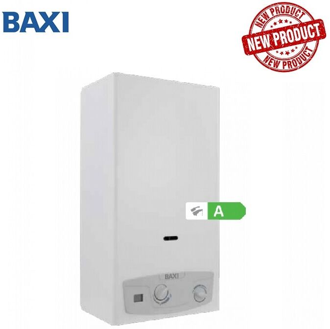 Scaldabagno Camera Aperta Baxi Acquaprojet+ Blue 14i Low Nox Gpl - New