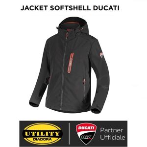 Giacca Da Lavoro Diadora Per Ducati Jacket Softshell Ducati Corse - 702.180073 Colore Nero Taglie S-Xxl