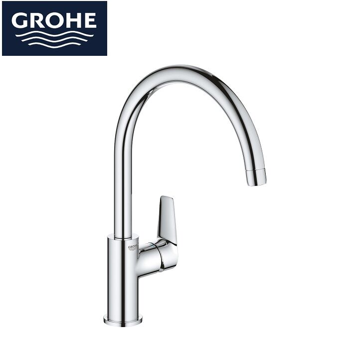 Grohe - Miscelatore Monocomando Per Lavello Bauedge Bocca Alta - 31367001