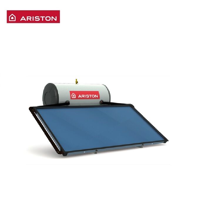 Pannello Solare Termico A Circolazione Naturale Ariston Kairos Thermo Modello Hf 200-1 Tt 200 Lt Tetto Inclinato