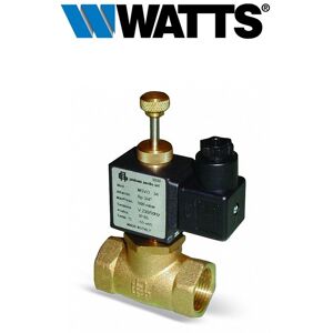 Watts Industries Watts Elettrovalvola Per Gas Normalmente Aperta A Riarmo Manuale 3/4