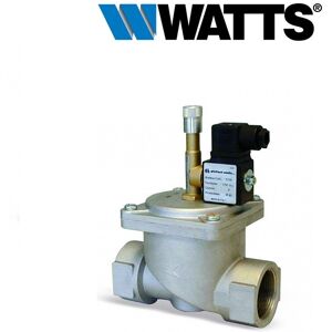 Watts Industries Watts Elettrovalvola Per Gas Normalmente Aperta A Riarmo Manuale 1.1/2