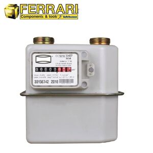 Acer Ferrari Contatore Gas Compatto G4 6 M3/h Acciaio - Mesura