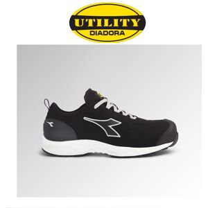 Scarpe Antinfortunistica Diadora Utility Fly Litebase Low S3 Hro Src Esd - Colore Nero/bianco Cod. 701.179463 - New