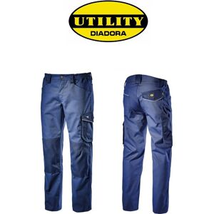 Pantalone Da Lavoro Diadora Utility Rock Blu Classico - 702.160303