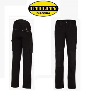 Pantalone Da Lavoro Diadora Utility Rock Winter Nero - 702.1171658