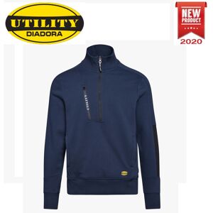 Felpa Da Lavoro Diadora Sweatshirt Hz Litework Classic Navy- 702.175944