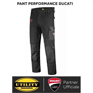 Pantalone Da Lavoro Diadora Per Ducati Pant Performance Ducati Corse - 702.180074 Colore Nero Taglie S-Xxl