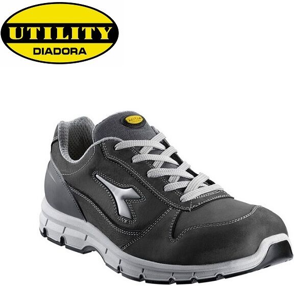 Scarpe Antinfortunistica Diadora Utility Run Low S3 Src - Colore Grigio Castello Cod. 701.175303