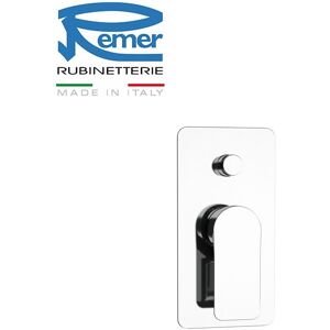 Remer Miscelatore Monocomando Remer Infinity I 09 Per Vasca-Doccia Incasso Con Deviatore E Piastra Di Ottone Cromato