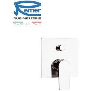 Remer Miscelatore Monocomando Remer Dream D 09 Per Vasca-Doccia Incasso Con Deviatore E Piastra Di Ottone Cromato