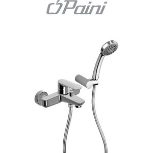 Miscelatore Monocomando Monoforo Paini Nove Vasca Esterno Con Kit Doccia Orientabile 09cr105