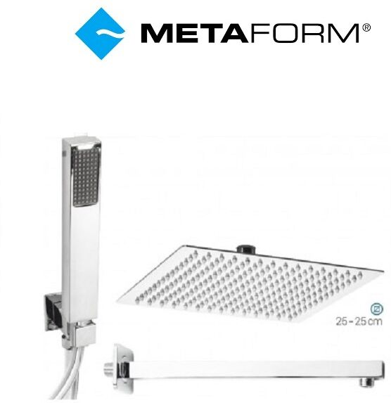 Kit Restyling Metaform Quadrato Per Doccia Cod. 101l36100 Cromo