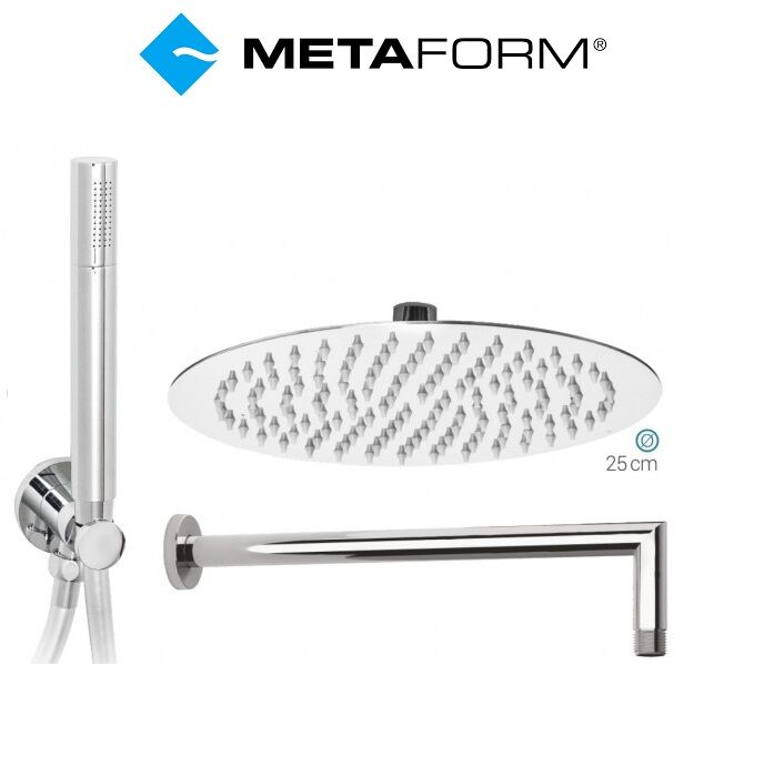 Kit Restyling Metaform Tondo Per Doccia Cod. 101l37100 Cromo