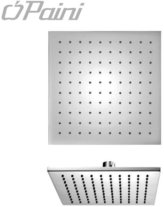 Soffione Doccia Anticalcare Square Emotion Eco In Abs D.20 Paini 50cr759tcasqe